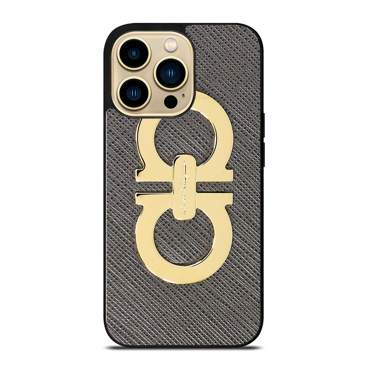 SALVATORE FERRAGAMO LOGO iPhone 14 Pro Max Case Cover